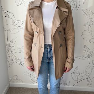 Khaki Trench Coat by Express